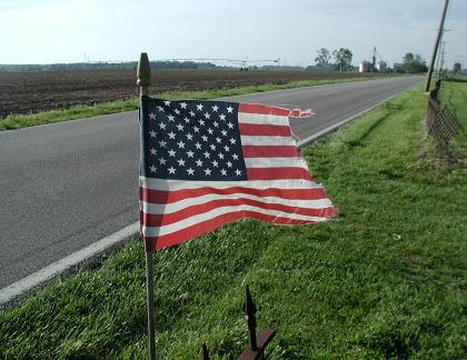 Outside Columbus, Indiana